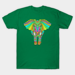 Colorful Elephant T-Shirt